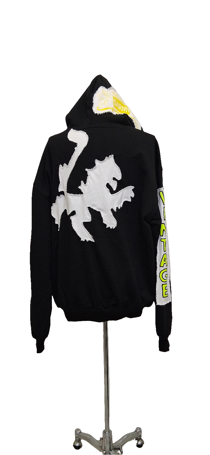 Sarmy Exchange Vintage Black Hoodie