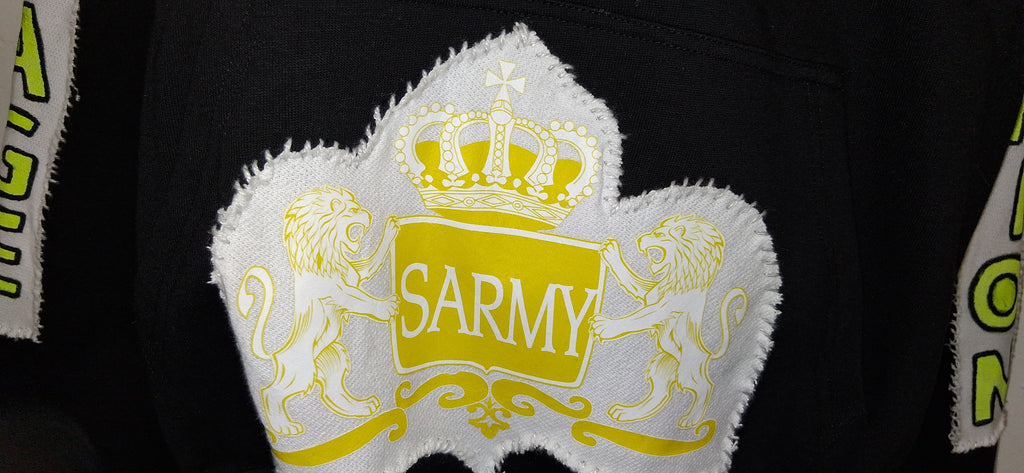 Sarmy Exchange Vintage Black Hoodie