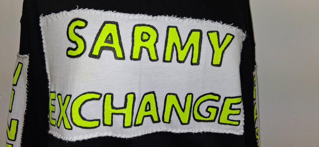 Sarmy Exchange Vintage Black Hoodie