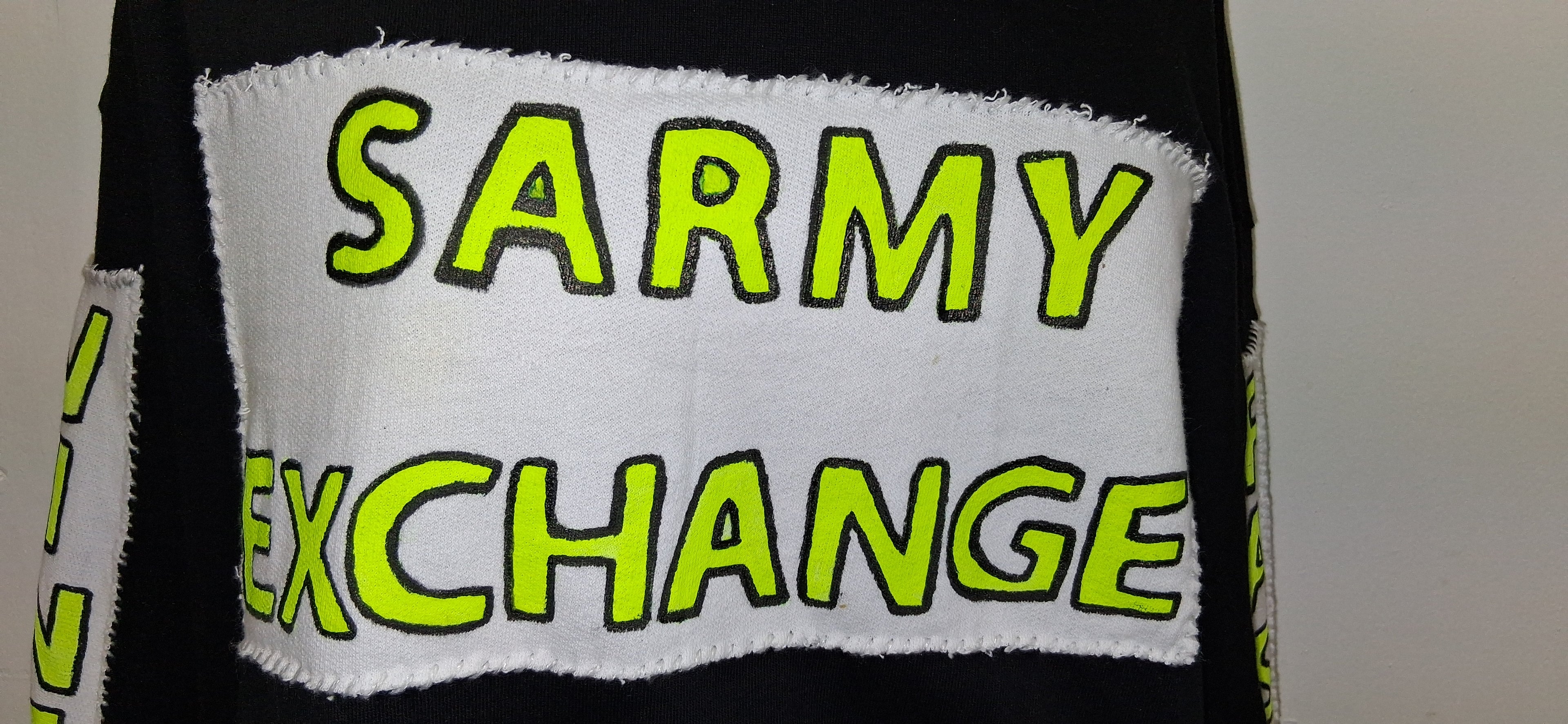 Sarmy Exchange Vintage Black Hoodie